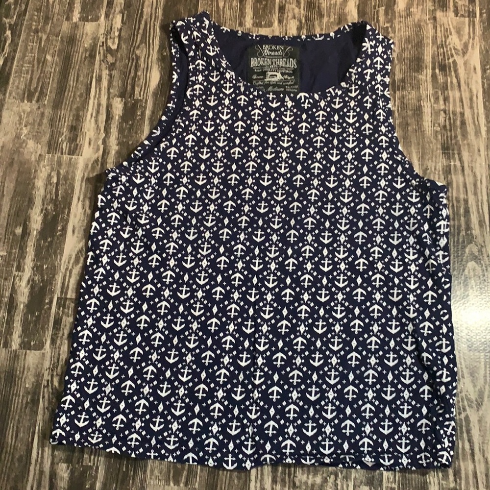 💥 3 for $20 Broken Threads Tank Top